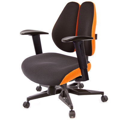 XG 低雙背DUO KING 工學椅(電競腳/2D升降扶手) 型號3005 KG2