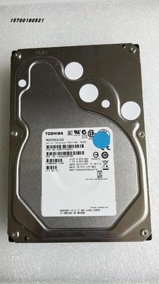 TOSHIBA/ 東芝 MG03SCA100 1TB 3. 5寸 7.2K 6Gb SAS 伺服器硬碟