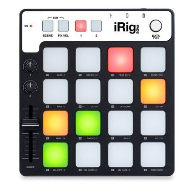 ☆ 唐尼樂器︵☆ IK iRig Pads - iPhone/ iPad/ PC/ MAC MIDI 節奏控制器
