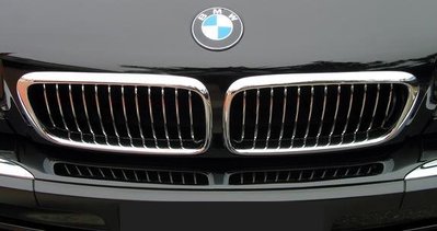 *佑達* 寶馬 BMW 7系列 大7 E38 改裝專用高品質 電鍍款 水柵 大鼻頭 水箱柵 水箱罩 CHROME 華麗耀眼