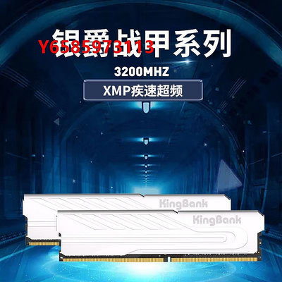 內存條金百達（KINGBANK）DDR4 內存條 銀爵 8G 3200 刃16G3600 RGB燈條