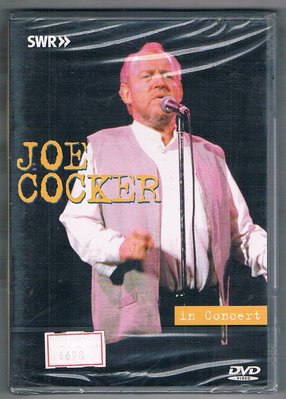 [鑫隆音樂]西洋DVD-JOE COCKER / IN CONCERT{INAK65011}全新/免競標