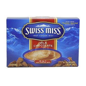《Swiss Miss》熱可可粉-牛奶巧克力(28g*10入)