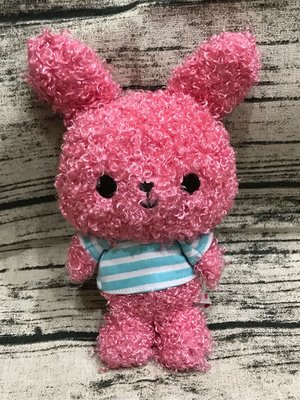 *凱西小舖*日本進口正版SAN-X chou-fieur捲捲毛兔/花椰兔造型玩偶