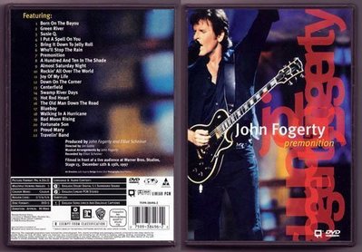 音樂居士新店#John Fogerty - Premonition () DVD