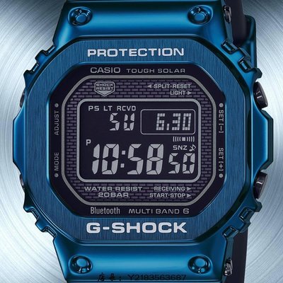 全新正品）CASIO G-SHOCK GMW-B5000G-1世界電波六局藍芽不鏽鋼代購