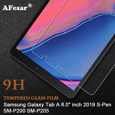 9H鋼化玻璃適用於三星Samsung Galaxy Tab A 8.0 SM-P200 P205荧幕保護膜鋼化玻璃膜-極巧