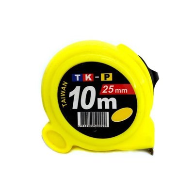 TK-P 捲尺 10M ( 文公魯班/公分/台尺 ) 寬板 25mm 新款樣式、顏色隨機出貨