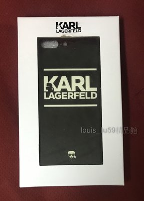 KARL LAGERFELD 鋼化手機殼 :C款 iPhone Plus 5.5吋 7/8 (適用i7/8 PLUS)
