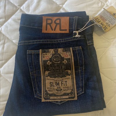 Ralph Lauren RRL 美國品牌 DOUBLE RL 原色牛仔褲 (W32 x L32)美國製