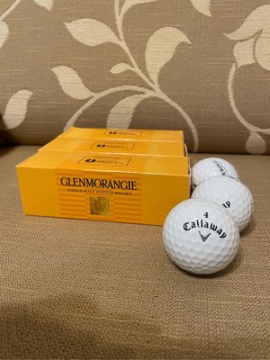 《瓶子控》全新 GLENMORANGIE Callaway WARBIRD PLUS 高爾夫球 4盒300元