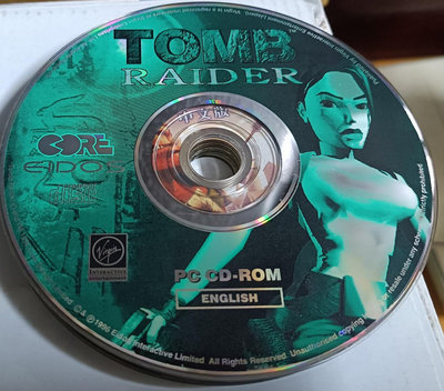 PC GAME--Tomb Raider古墓奇兵1 ~二手