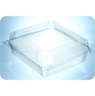 含稅 ☆通用透明食品盒【L 200 大麵包盒】250個/箱 透明盒透明餐盒蛋糕盒麵包盒塑膠盒外帶盒