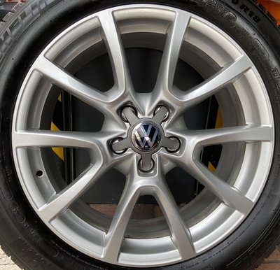 Audi 原廠18吋鋁圈含胎 VW 福斯 T4 VR6 Passat Caddy Touran Tiguan Skoda