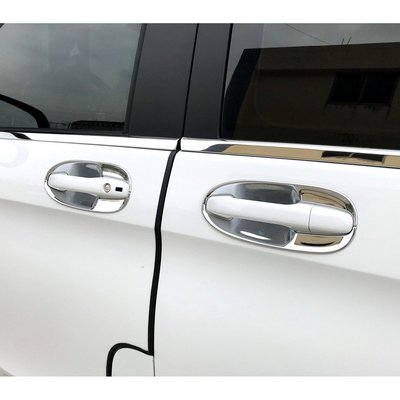 【JR佳睿精品】Benz 賓士 V-Class V250d V220d 19 小改款 3門鍍鉻 門碗 防刮 飾板 內襯