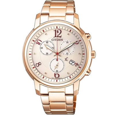 【時光鐘錶公司】CITIZEN 星辰 FB1433-52W xC 花漾年華計時 腕錶 女錶