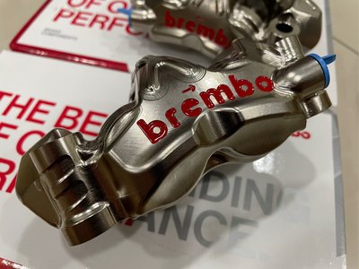 【RU888】Brembo CNC一體全切削 GP4PR GP4-PR 競技卡鉗 鍍鎳 鈦合金活塞P4-32/36