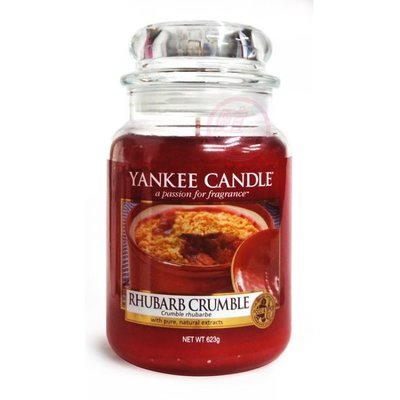 便宜生活館【家庭保健】Yankee Candle 香氛蠟燭 22oz /623g (大黃碎餅) 全新商品 (可超取)