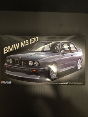 COME 玩具 再次到貨 只有一台 FUJIMI 1/24 BMW M3 E30