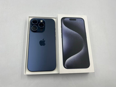 §上進心集團§全新機 iPhone15 Pro 128G 鈦金屬 藍色 保固2025/5 盒裝 蘋果 23