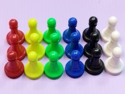 小園丁兒童教育用品社 桌遊 配件 塑膠 跳棋子 ( 跳棋 玩家指示物 ) token