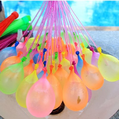FuNFang_灌水球神器-37 顆水球 111顆球 氣球 水球 畢業 打水仗