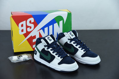 Nike Dunk High “Sports Specialties” 白綠 海軍藍 休閒鞋 男女鞋DH0953-400