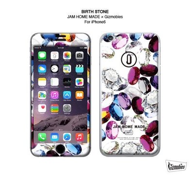 GOODFORIT / 日本Gizmobies JAM HOME MADE iPhone 6/6S聯名款誕生石主題手機貼