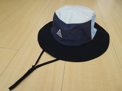 NIKE U NRG ACG BUCKET HAT 拼接拼色束帶輕量遮陽防潑水防風帽繩漁夫帽登山帽 DC9088-015