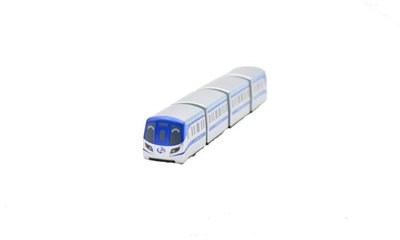 TRAIL 鐵支路 Q版 迴力小列車 桃園機場捷運 普通列車 QV057T1 藍色為普通車的代表色