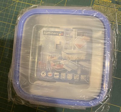 [福樂屋] 樂美雅玻璃保鮮盒 正方形 76cl