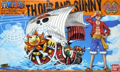 日本正版 萬代 海賊王 航海王 偉大的船 千陽號 From TV animation 組裝模型 日本代購