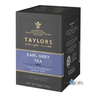 《Taylors泰勒茶》皇家伯爵茶※20入盒裝-桃園總經銷/尼歐咖啡(6盒免運/桃園可自取)