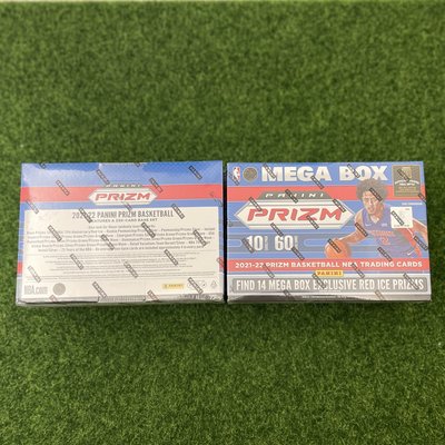現貨 2021-22 Panini Prizm Basketball Mega Box (Red Ice Prizms)