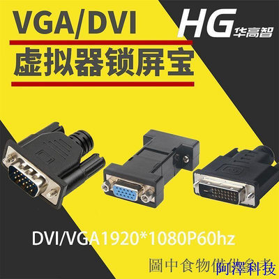 安東科技限時優惠HDMI鎖屏寶VGA虛擬器DP顯卡欺騙器DVI假負載EDID螢幕模擬器轉接頭