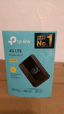 TP-LINK M7350 4G路由器 router進階版LTE 行動Wi-Fi分享器(含原廠包裝)