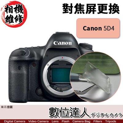 【數位達人相機維修】對焦屏更換 Canon 5D M4 / 5D4  專用