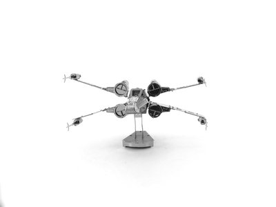【熱賣下殺】X翼戰斗機 3D全金屬拼裝電影漫畫星球大戰太空模型3D立體拼圖促銷