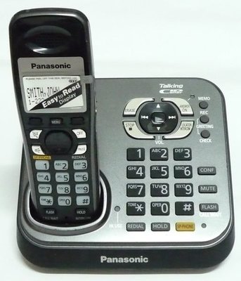 國際牌 panasonic KX-TG9341答錄機無線電話,母機+2子機,子機對講,擴音,高品質,來電報號