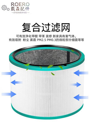適用于戴森空氣凈化器風扇濾芯過濾網HP00/01/02/03/DP01/03配件