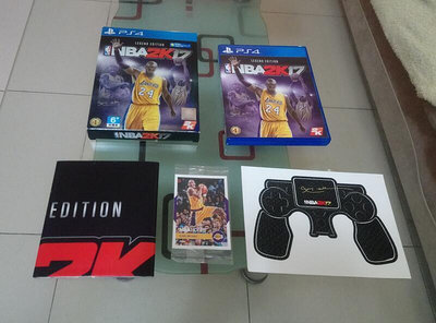 PS4 NBA 2K17 傳奇版 中文版 KOBE NBA2K17（二手）