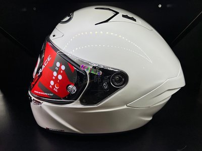 瀧澤部品 KYT NZ-RACE 全罩安全帽 亮面白 素色 複合纖維 內襯可拆 輕量 雙D扣 預留耳機孔 透氣舒適