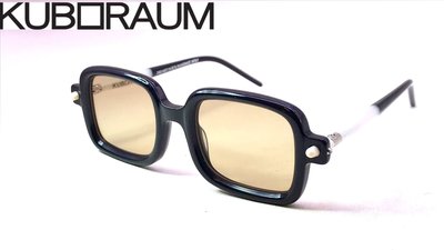 【本閣】Kuboraum maske P2 德國手工眼鏡黑白色造型光學大方框 彈簧鏡腳 茶色褐色鏡面 effector