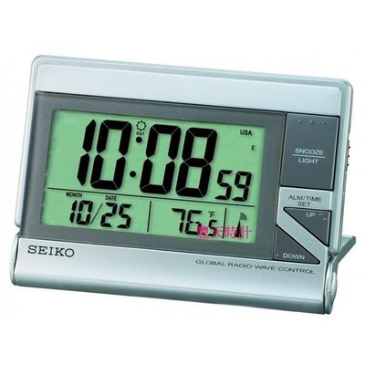 豐天時計【SEIKO】日本 精工 科技工藝無比精準電波鬧鐘  QHR024 QHR024S