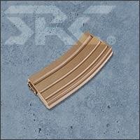 【BCS武器空間】SRC SR4零件 SR4 140連塑膠無聲彈匣 ( 沙色 )-ZSRCSM4-107DT