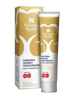 正品 蜜紐康 麥蘆卡蜂蜜+蜂膠牙膏 75g Manuka Health propolis toothpaste 居家推薦 熱銷 蜂膠100%
