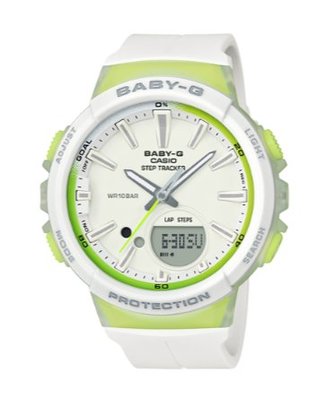 【萬錶行】CASIO BABY-G 輕薄舒適運動腕錶 BGS-100-7A2