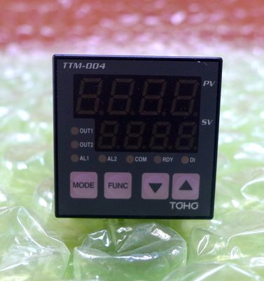 TOHO日本東邦電子多功能PID溫度控制器(溫控表)TTM-004-P-AB PLC 人機介面 伺服驅動器 伺服馬達