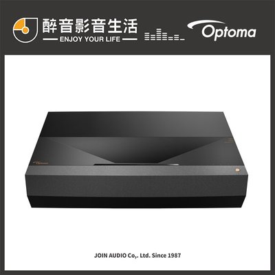【醉音影音生活】奧圖碼 Optoma P1 4K UHD智慧雷射超短焦家庭劇院投影機.公司貨