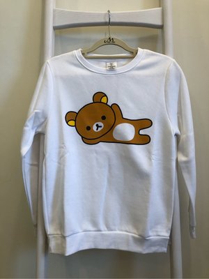 全新，拉拉熊/懶懶熊活動長袖T恤，偏厚